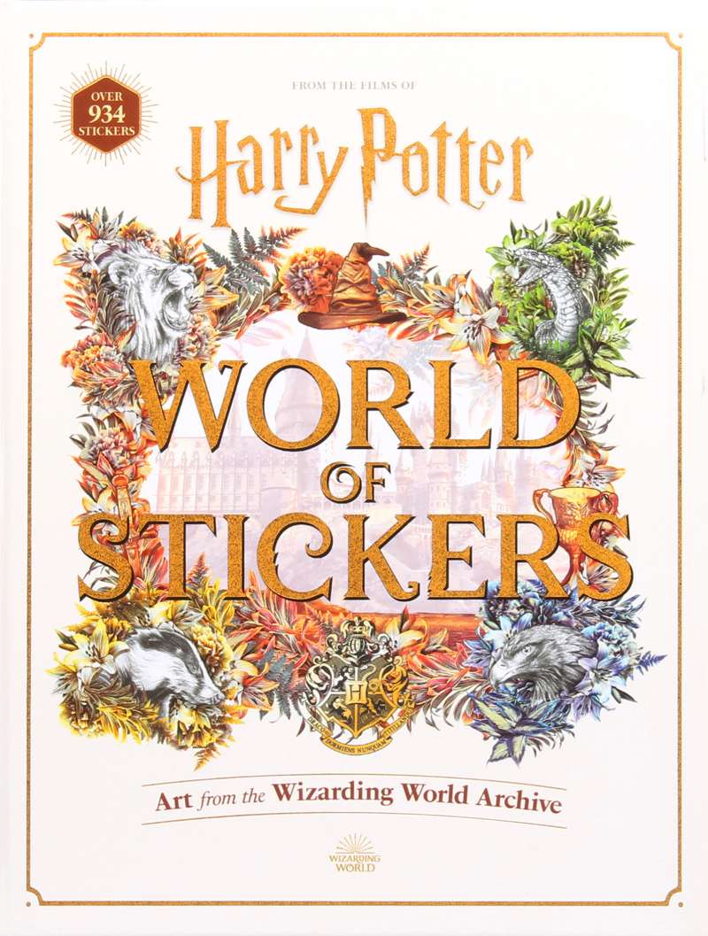 Harry Potter World of Stickers - Olleke Wizarding Shop Amsterdam Brugge London