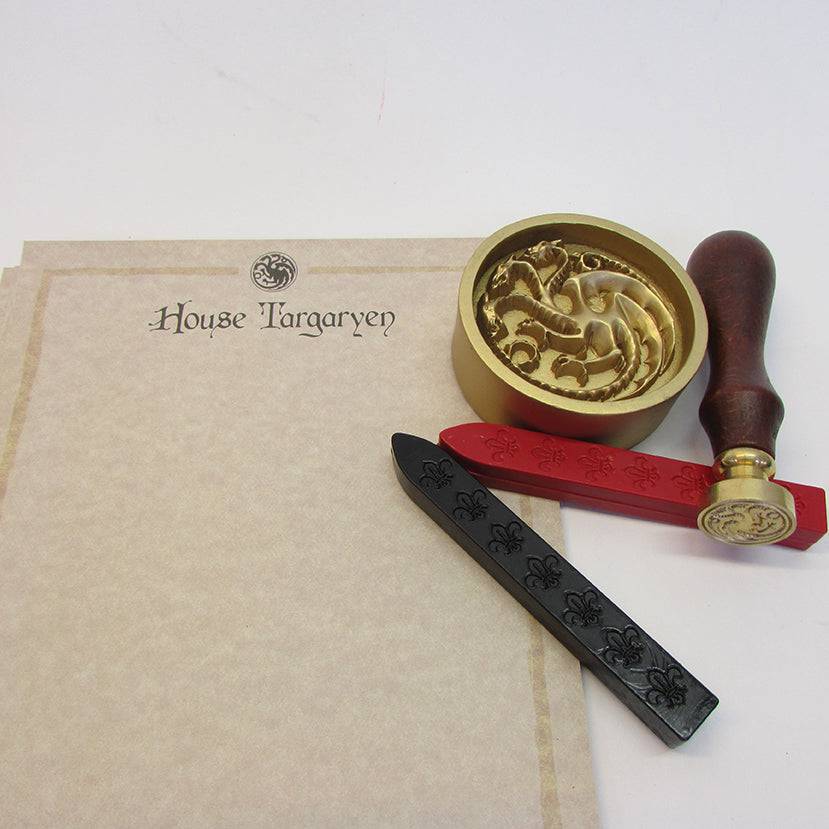 Game of Thrones: House Targaryen Deluxe Stationery Set - Olleke Wizarding Shop Amsterdam Brugge London