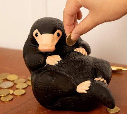 Fantastic Beasts Niffler Money Bank - Olleke Wizarding Shop Amsterdam Brugge London