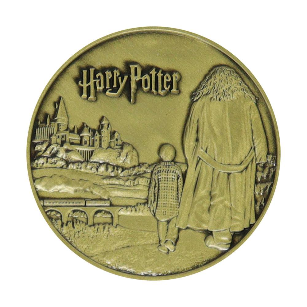 Harry Potter Collectable Coin Hagrid Limited Edition - Olleke Wizarding Shop Amsterdam Brugge London