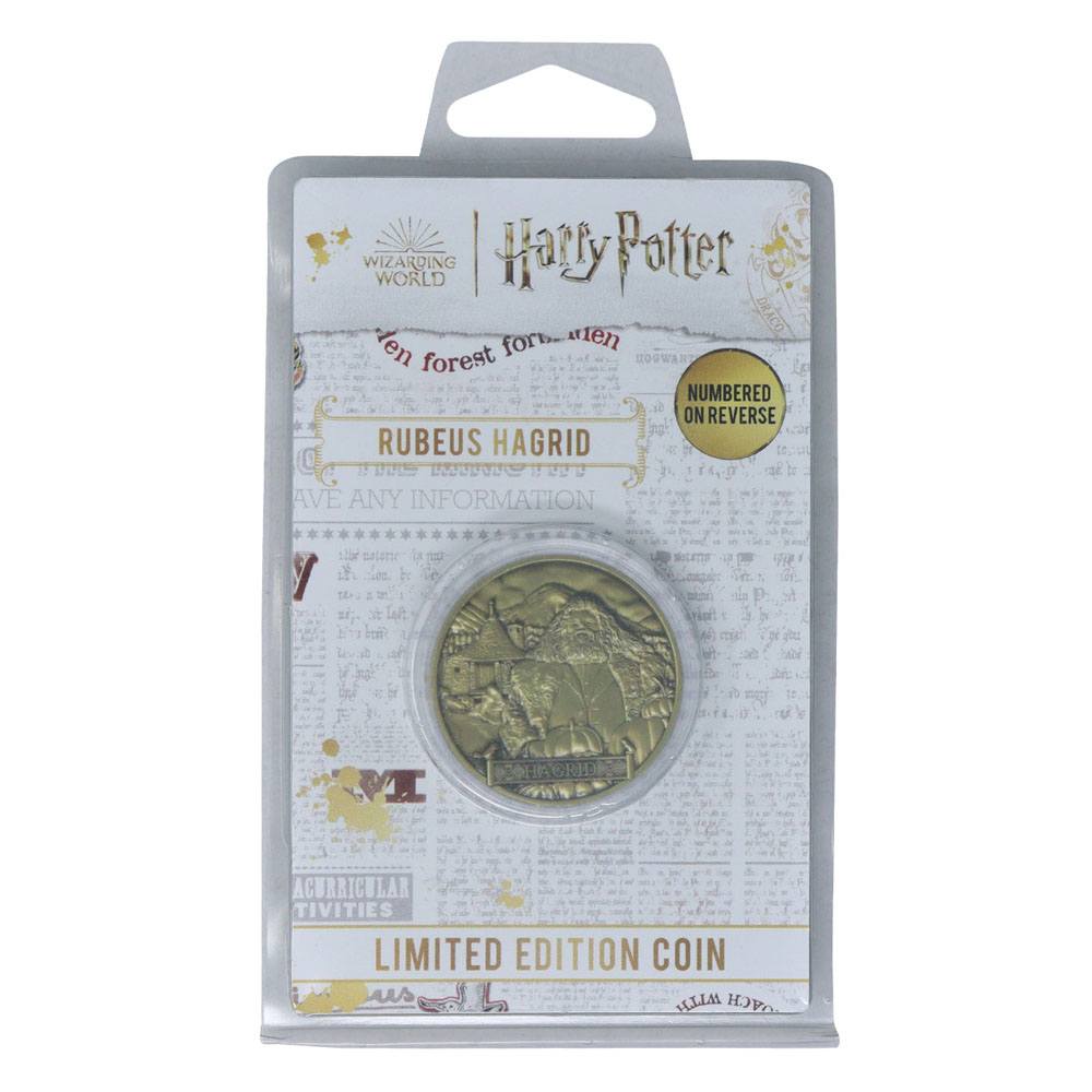 Harry Potter Collectable Coin Hagrid Limited Edition - Olleke Wizarding Shop Amsterdam Brugge London