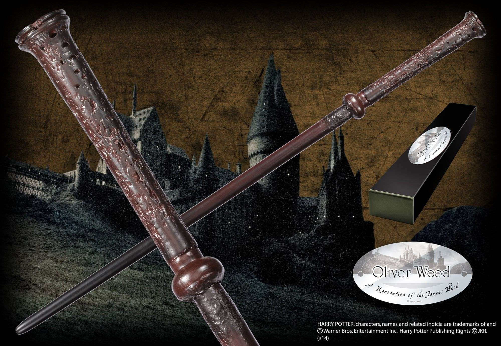 Oliver Wood Character Wand - Olleke Wizarding Shop Amsterdam Brugge London