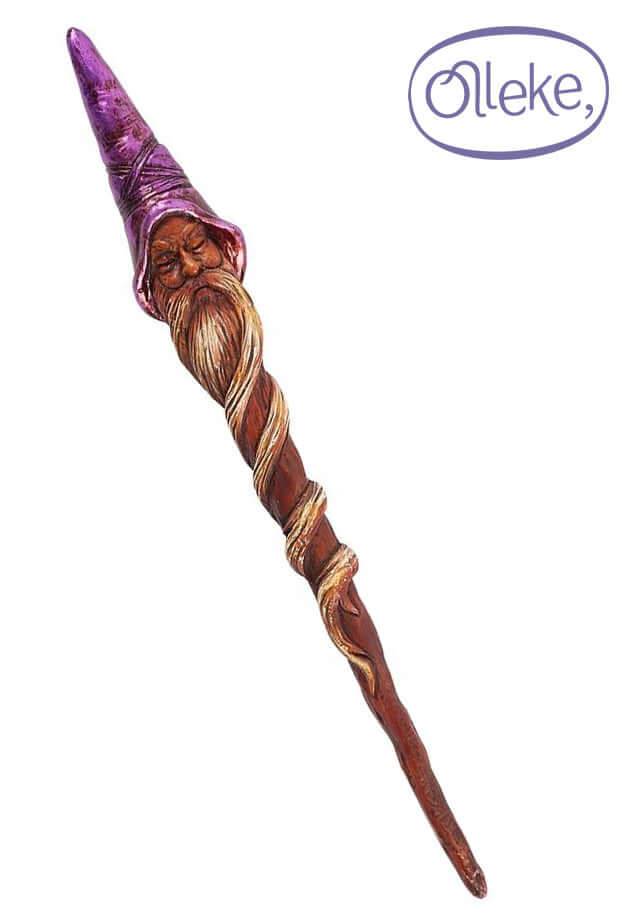 Olleke's Magical Wand Wise Wizard - Olleke Wizarding Shop Amsterdam Brugge London