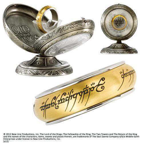 One Ring Spinning Stainless Steel - Gold - Olleke Wizarding Shop Amsterdam Brugge London