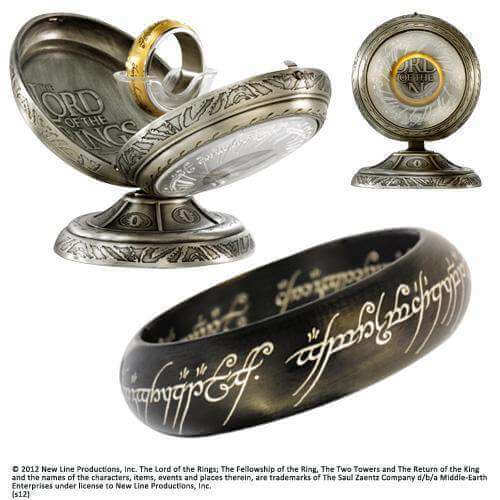 One Ring Stainless Steel - Black - Olleke Wizarding Shop Amsterdam Brugge London