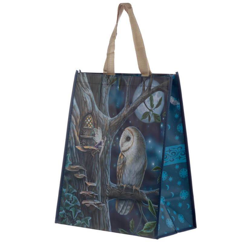 Owl and Fairy Shopping Bag - Olleke Wizarding Shop Amsterdam Brugge London