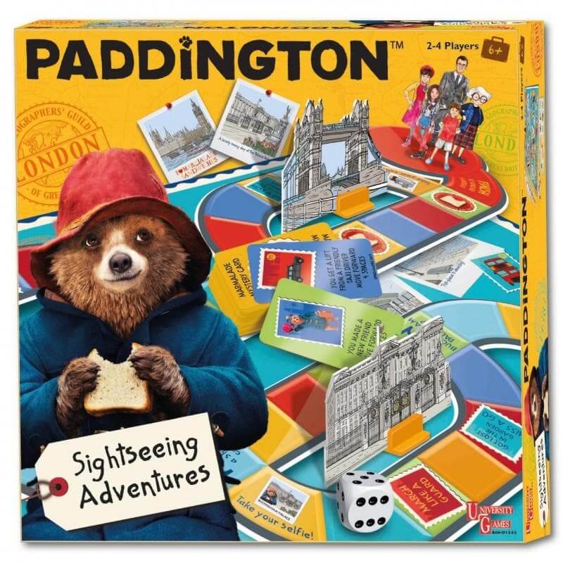 Paddington Sightseeing Adventures Board Game - Olleke Wizarding Shop Amsterdam Brugge London