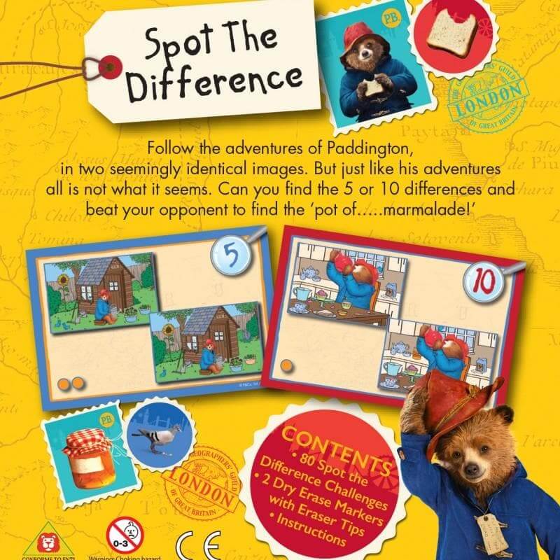 Paddington Spot Difference - Olleke Wizarding Shop Amsterdam Brugge London