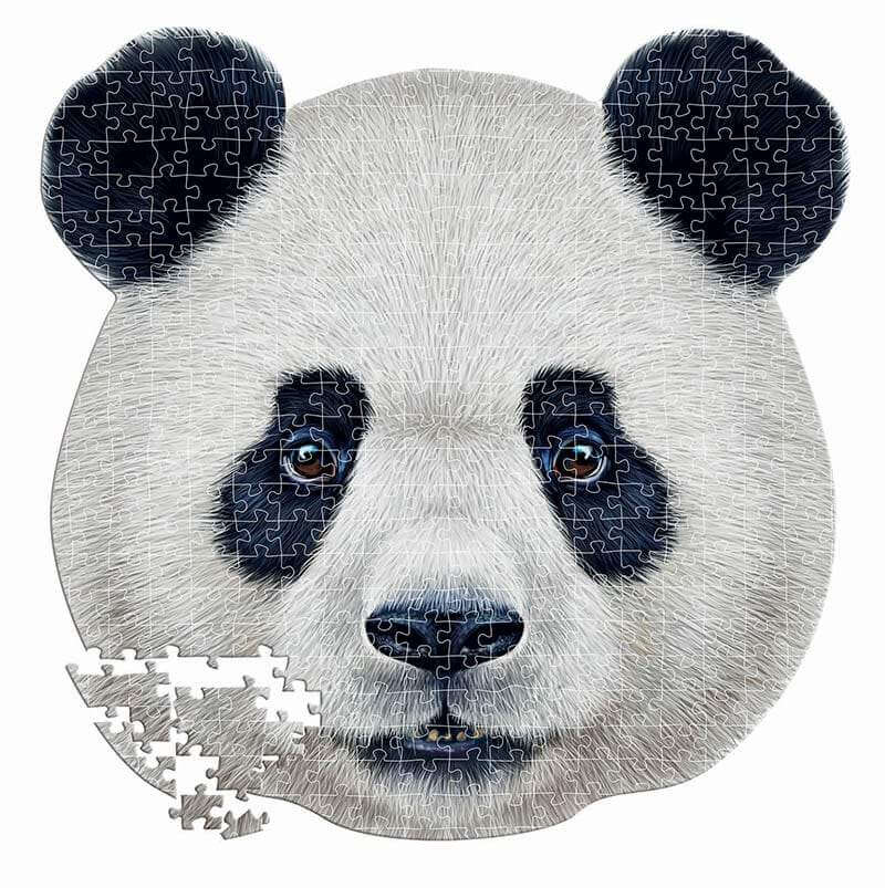 Panda Animal Shaped Puzzle 353 piece - Olleke Wizarding Shop Amsterdam Brugge London