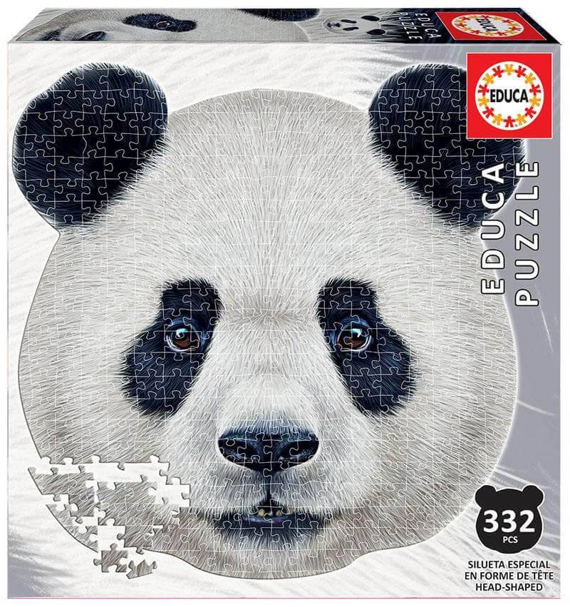 Panda Animal Shaped Puzzle 353 piece - Olleke Wizarding Shop Amsterdam Brugge London