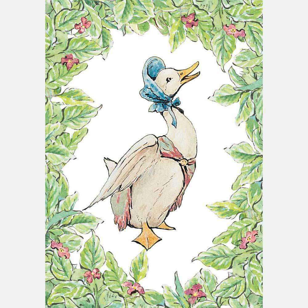 Peter Rabbit Card: Jemima Puddle-Duck - Olleke Wizarding Shop Amsterdam Brugge London