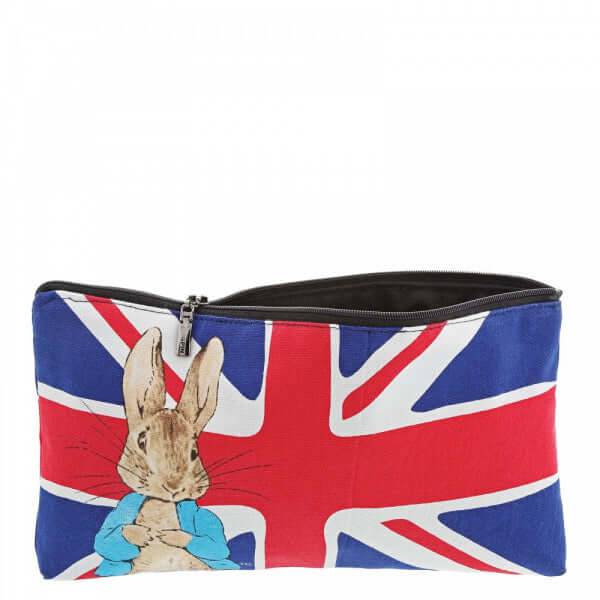 Peter Rabbit Union Jack Pencil Case - Olleke Wizarding Shop Amsterdam Brugge London