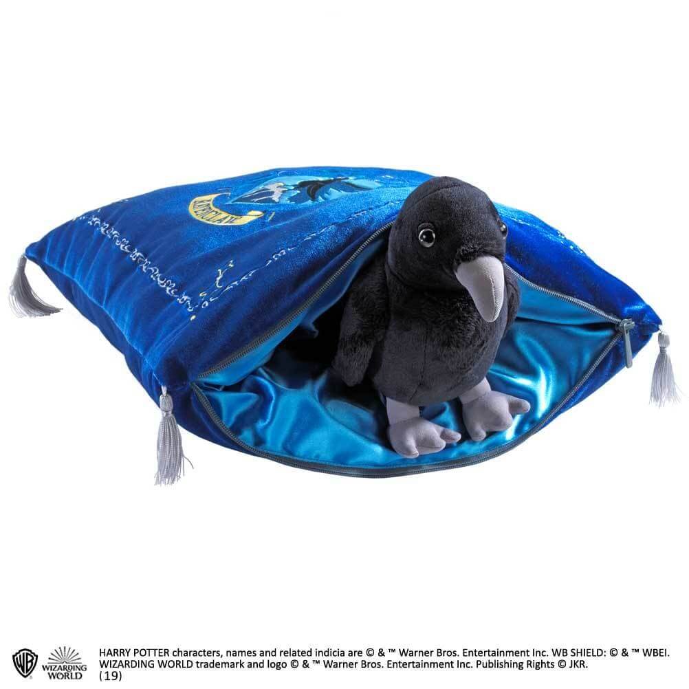 Plush Ravenclaw House Mascot & Cushion - Olleke Wizarding Shop Amsterdam Brugge London