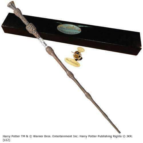 Professor Albus Dumbledore Character Wand - Olleke Wizarding Shop Amsterdam Brugge London