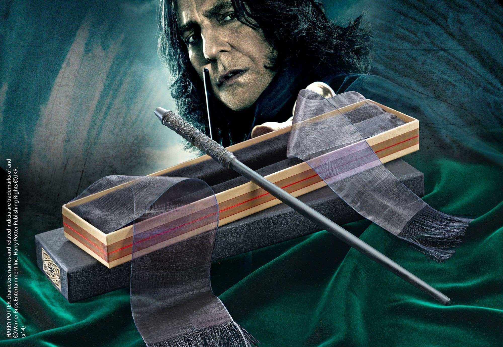 Professor Snape Wand in Ollivanders box - Olleke Wizarding Shop Amsterdam Brugge London