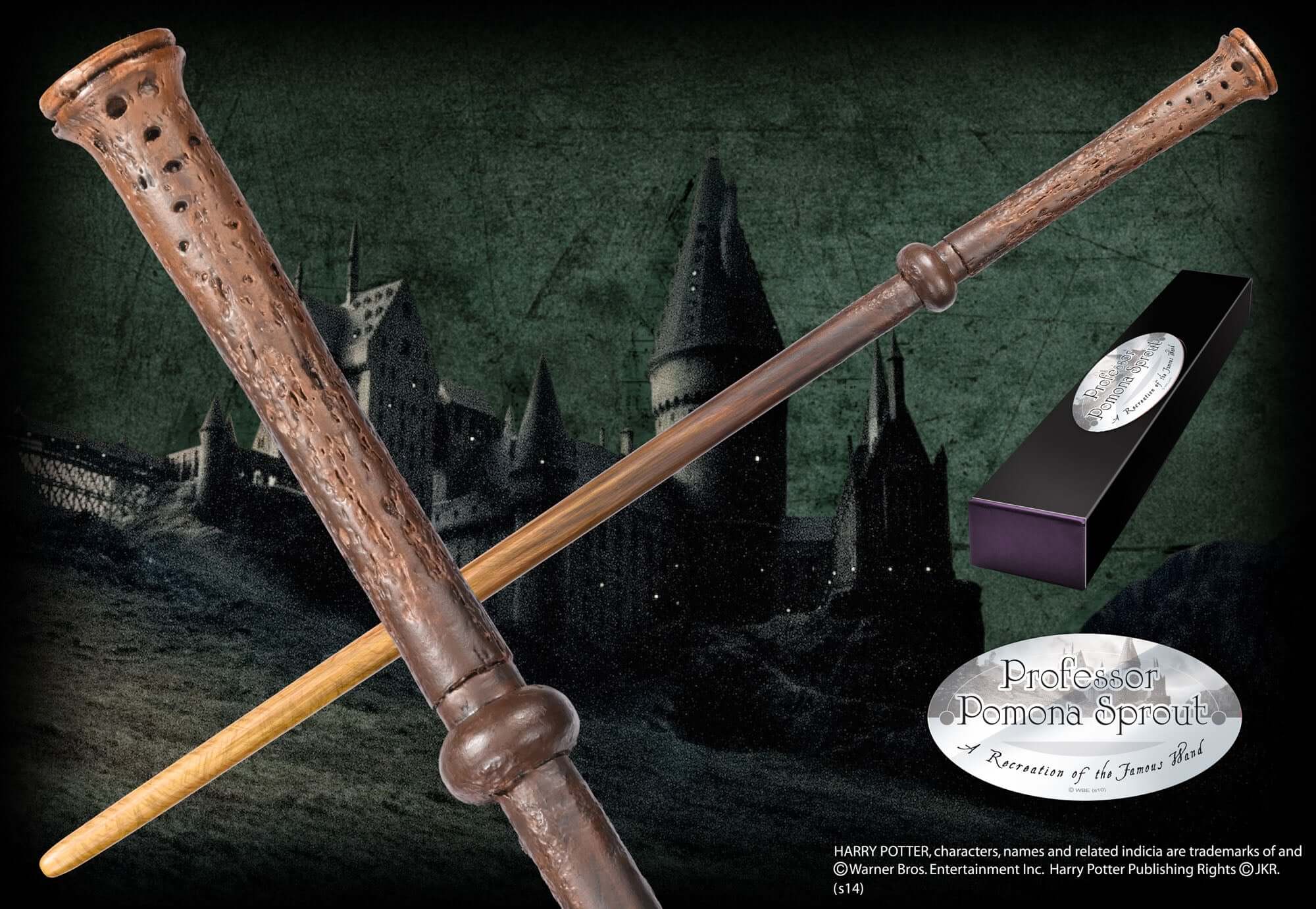 Professor Sprout Character Wand - Olleke Wizarding Shop Amsterdam Brugge London