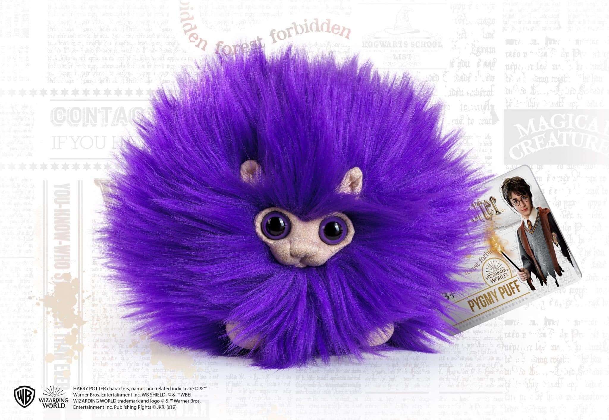 Pygmy Puff Purple Plush - Olleke Wizarding Shop Amsterdam Brugge London