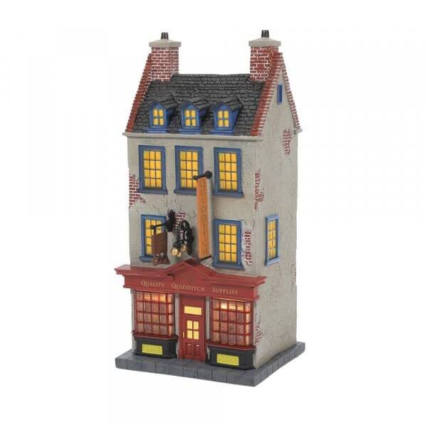 Quality Quidditch Supplies Illuminated Model Building - Olleke Wizarding Shop Amsterdam Brugge London