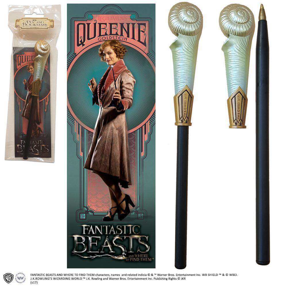 Queenie Goldstein Wand Pen and Bookmark - Olleke Wizarding Shop Amsterdam Brugge London