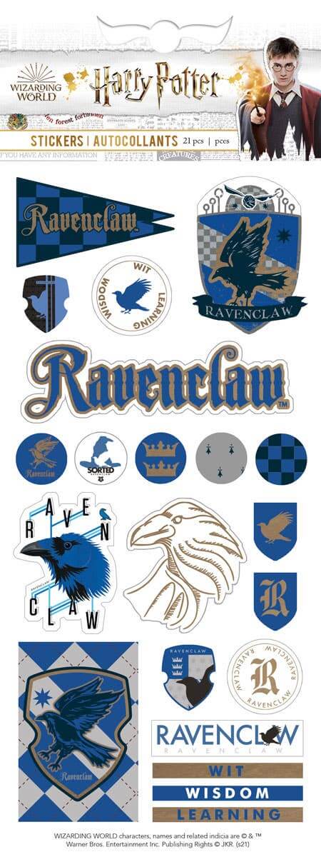 Ravenclaw House Pride Enamel Sticker - Olleke Wizarding Shop Amsterdam Brugge London