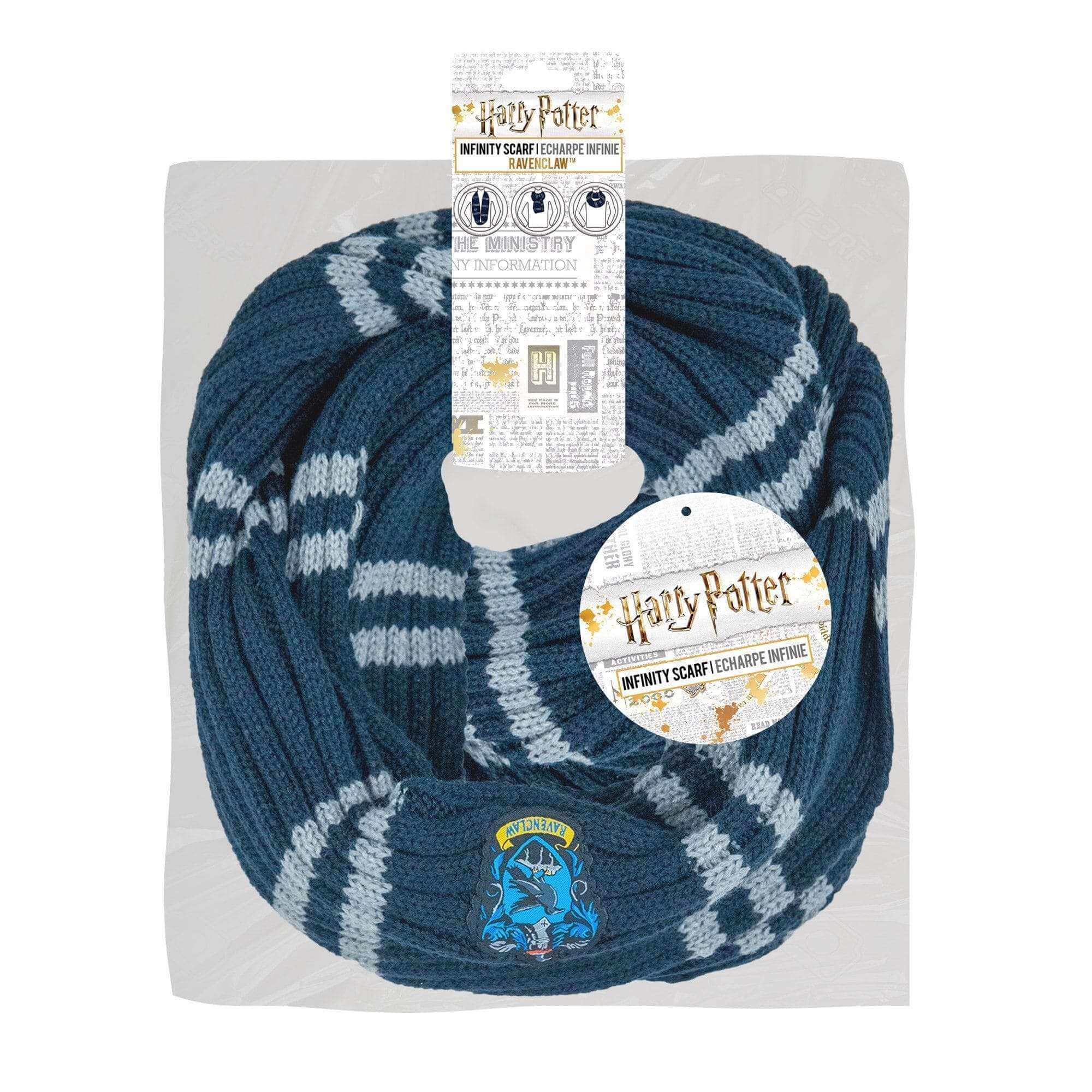 Ravenclaw Infinity Scarf - Olleke Wizarding Shop Amsterdam Brugge London