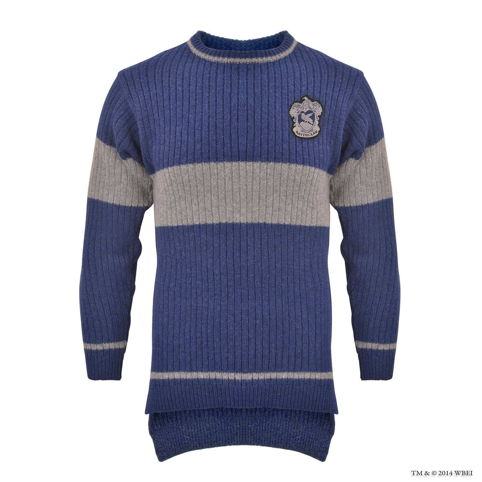 Ravenclaw Quidditch Knitted Adult Jumper - Olleke Wizarding Shop Amsterdam Brugge London