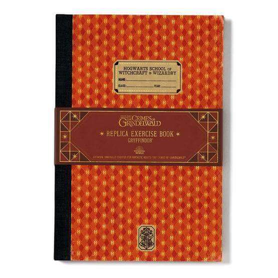 Replica Hogwarts Vintage 1910 Gryffindor Exercise Book - Olleke Wizarding Shop Amsterdam Brugge London