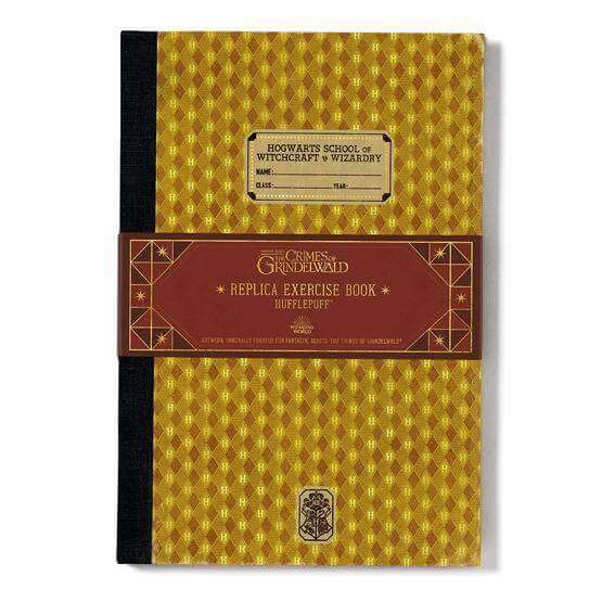 Replica Hogwarts Vintage 1910 Hufflepuff Exercise Book - Olleke Wizarding Shop Amsterdam Brugge London