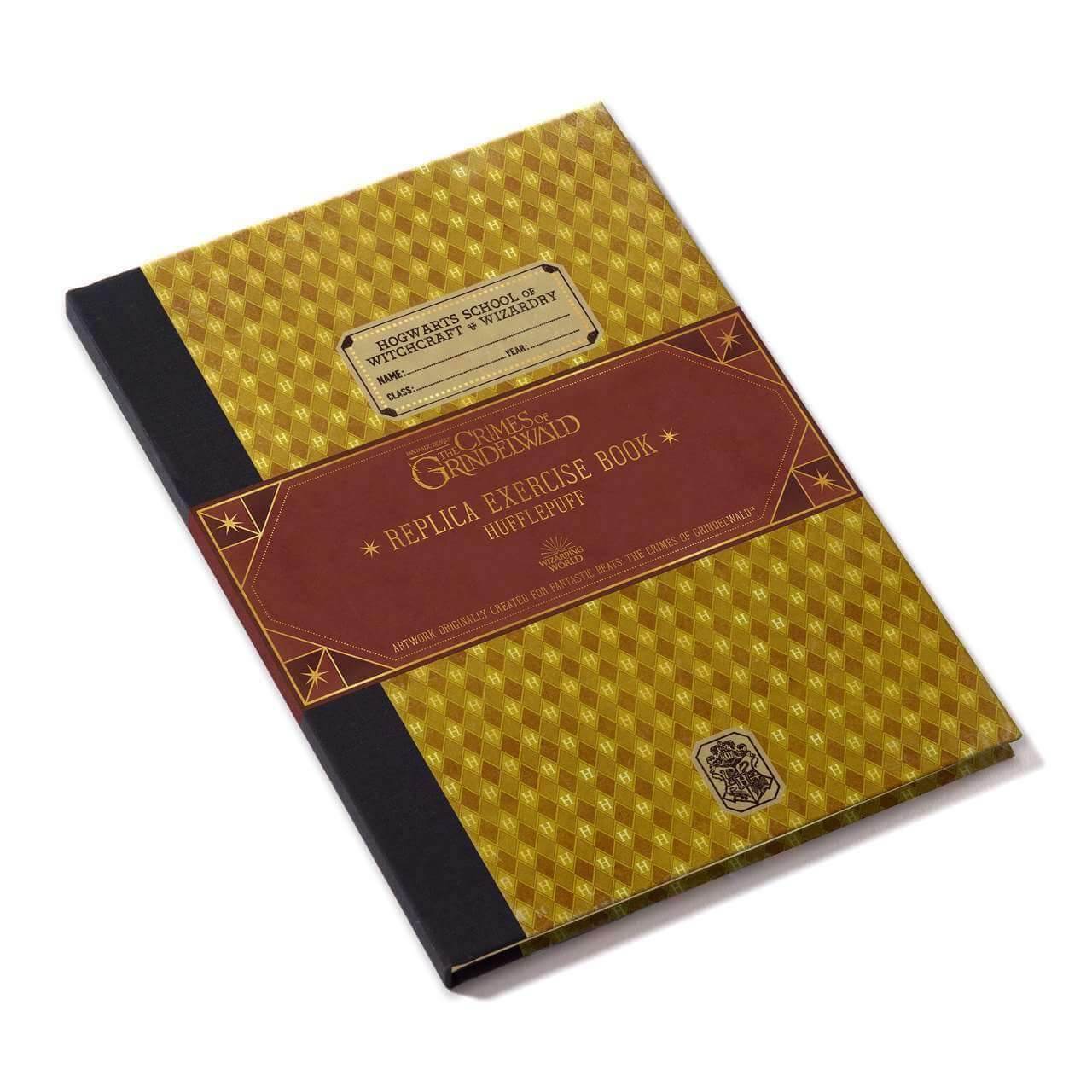 Replica Hogwarts Vintage 1910 Hufflepuff Exercise Book - Olleke Wizarding Shop Amsterdam Brugge London