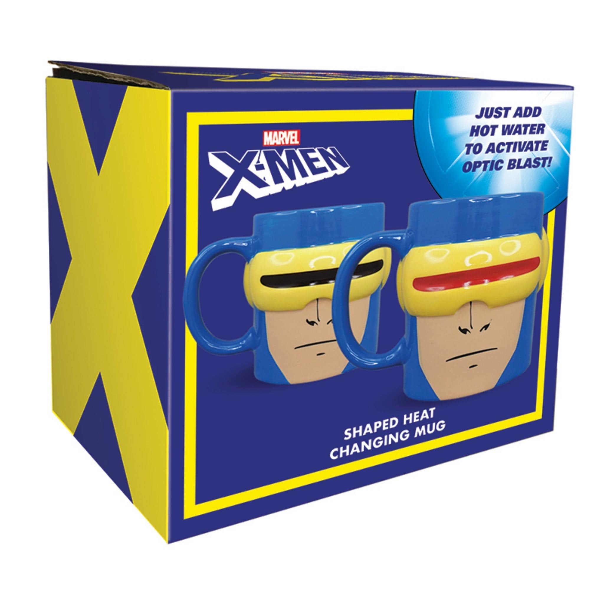 Marvel X Men Cyclops Heat Changing Mug - Olleke Wizarding Shop Amsterdam Brugge London