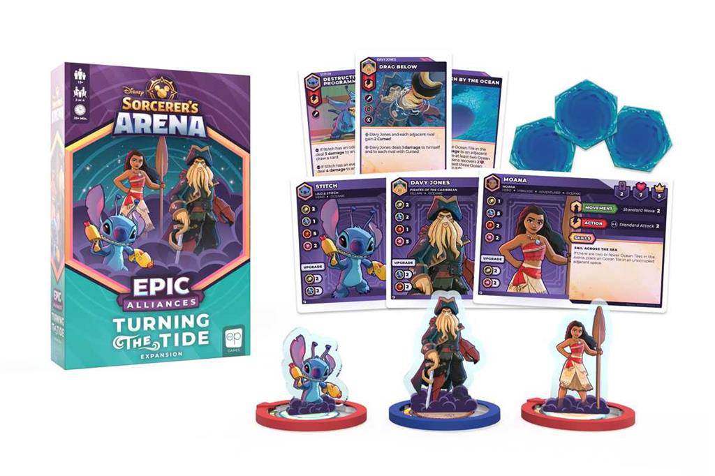 Disney Sorcerer's Arena Turning the Tide Expansion - Olleke Wizarding Shop Amsterdam Brugge London