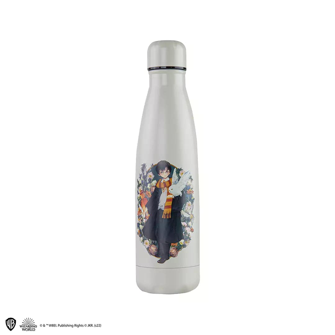 Harry Potter Metal Water Bottle Harry Potter portrait - Olleke Wizarding Shop Amsterdam Brugge London