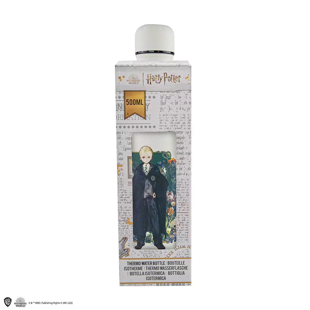 Harry Potter Metal Water Bottle Draco Malfoy portrait - Olleke Wizarding Shop Amsterdam Brugge London