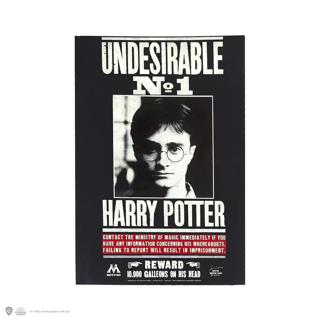 Undesirable N°1 Notebook - Olleke Wizarding Shop Amsterdam Brugge London