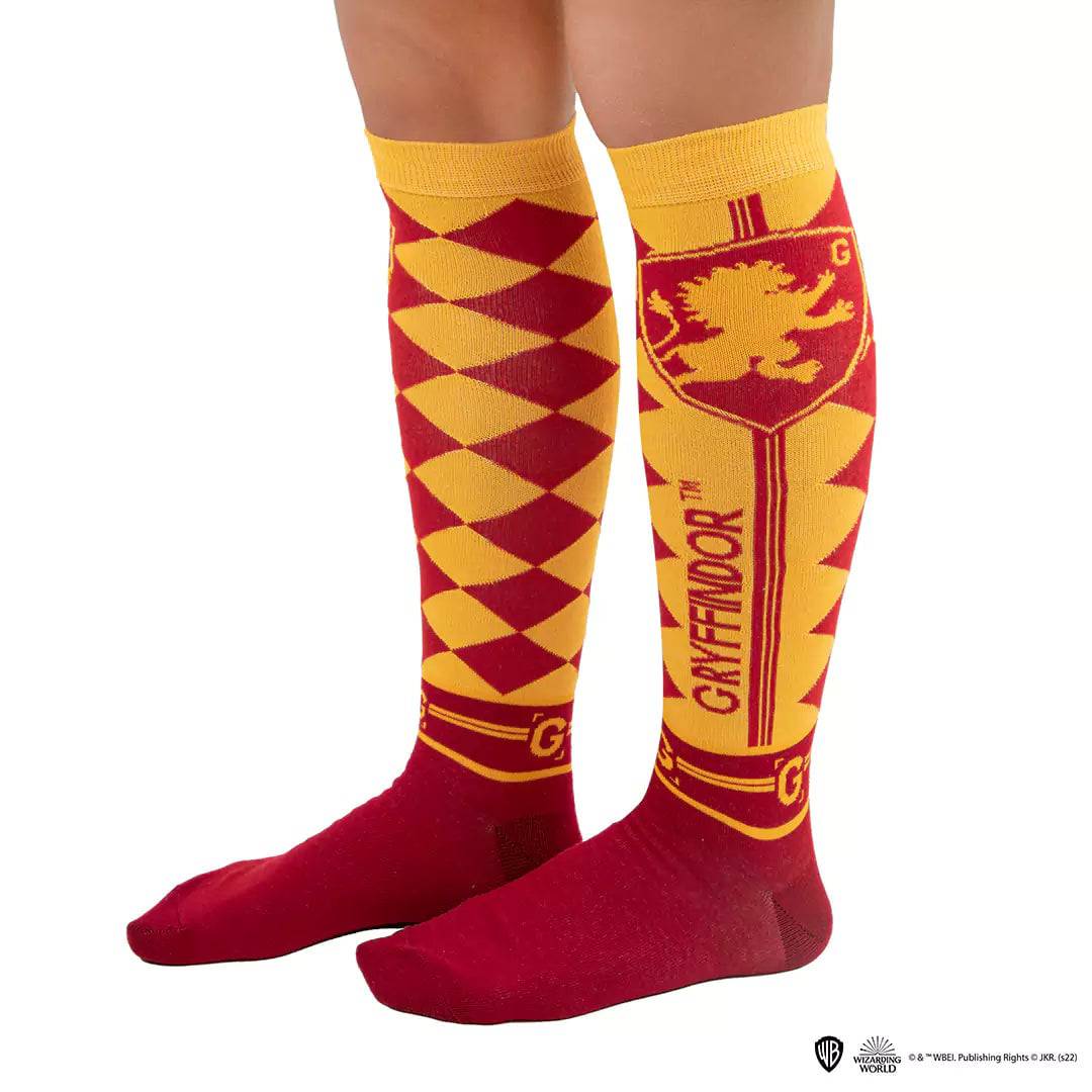 Harry Potter Set of 3 Gryffindor High Socks - Olleke Wizarding Shop Amsterdam Brugge London