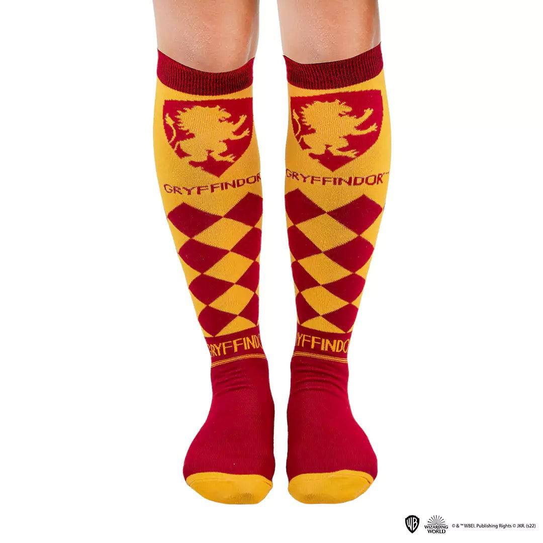 Harry Potter Set of 3 Gryffindor High Socks - Olleke Wizarding Shop Amsterdam Brugge London