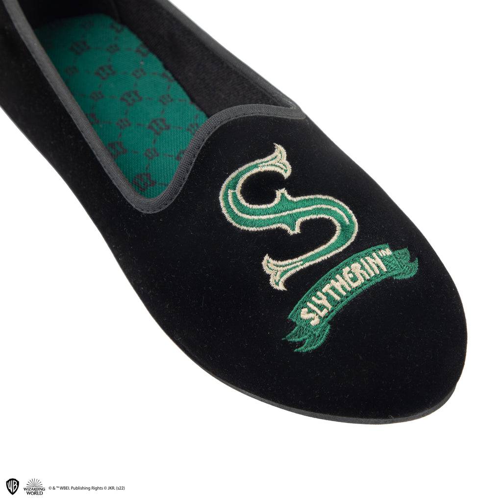 Slytherin Deluxe Slippers - Olleke Wizarding Shop Amsterdam Brugge London