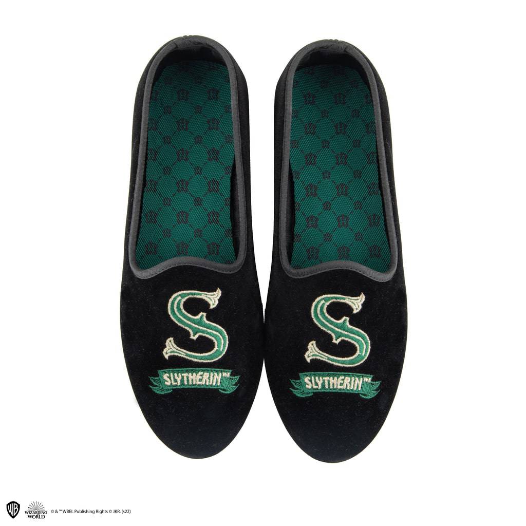 Slytherin Deluxe Slippers - Olleke Wizarding Shop Amsterdam Brugge London