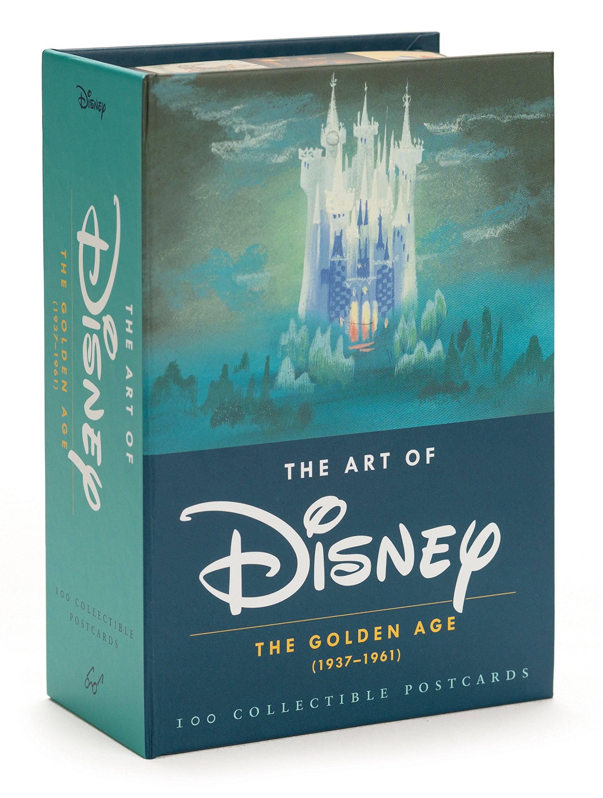 Art of Disney: The Golden Age (1937-1961) - Postcard box - Olleke Wizarding Shop Amsterdam Brugge London