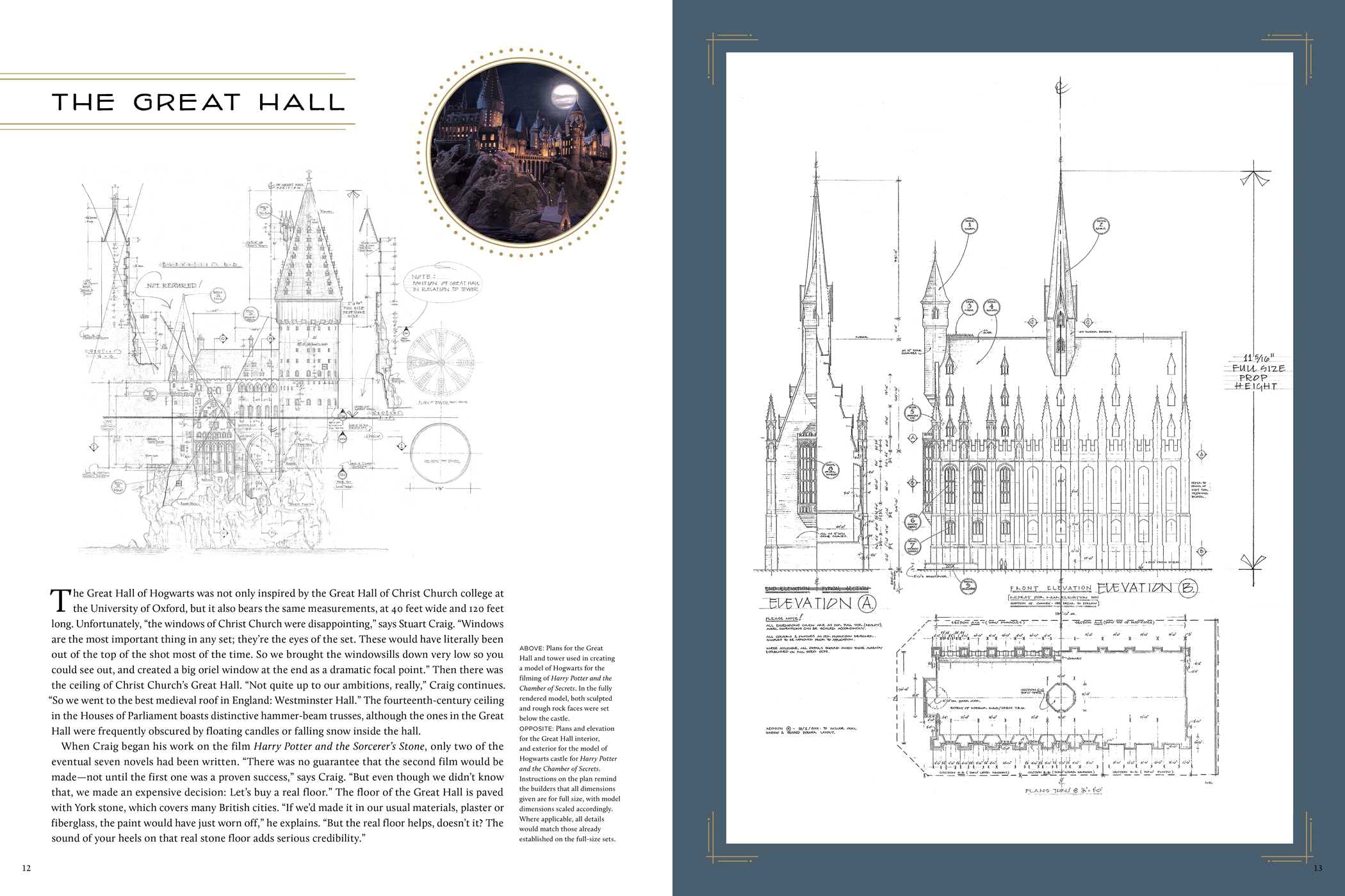 Harry Potter: The Blueprints - Olleke Wizarding Shop Amsterdam Brugge London