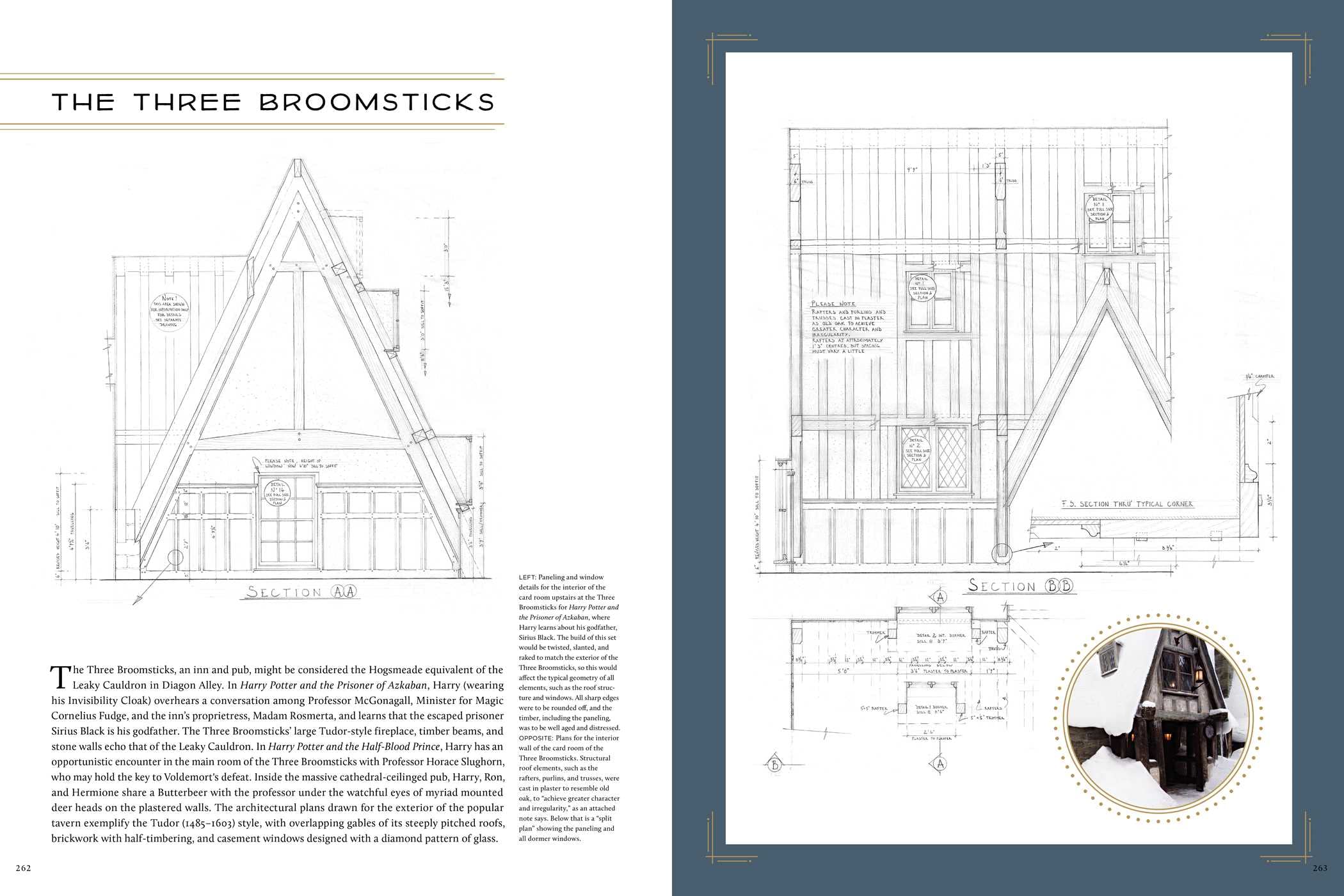 Harry Potter: The Blueprints - Olleke Wizarding Shop Amsterdam Brugge London