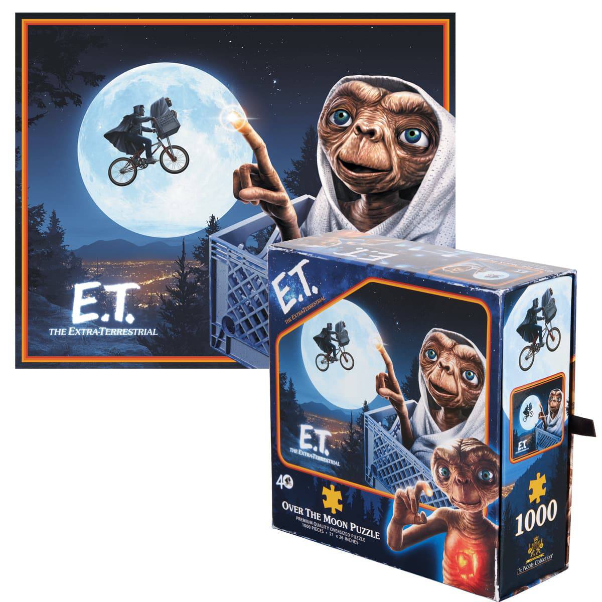 E.T. ‘Over the Moon’ 1000pc Jigsaw Puzzle - Olleke Wizarding Shop Amsterdam Brugge London