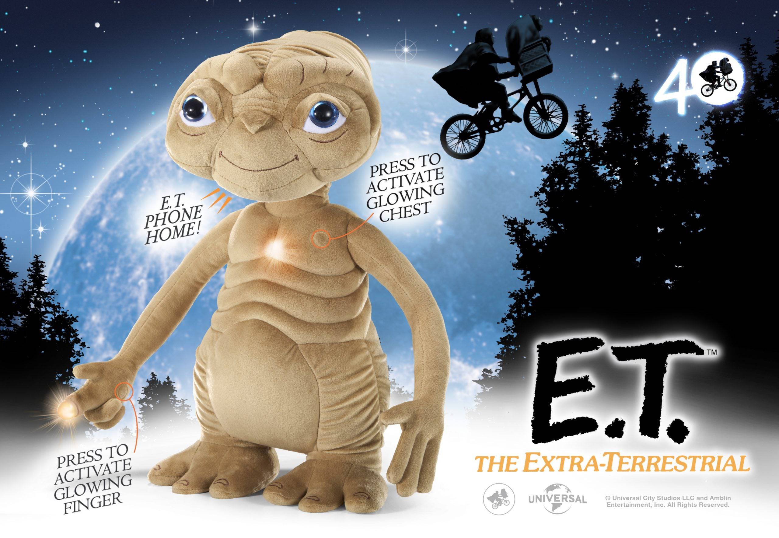 E.T. Interactive Electronic Plush - Olleke Wizarding Shop Amsterdam Brugge London