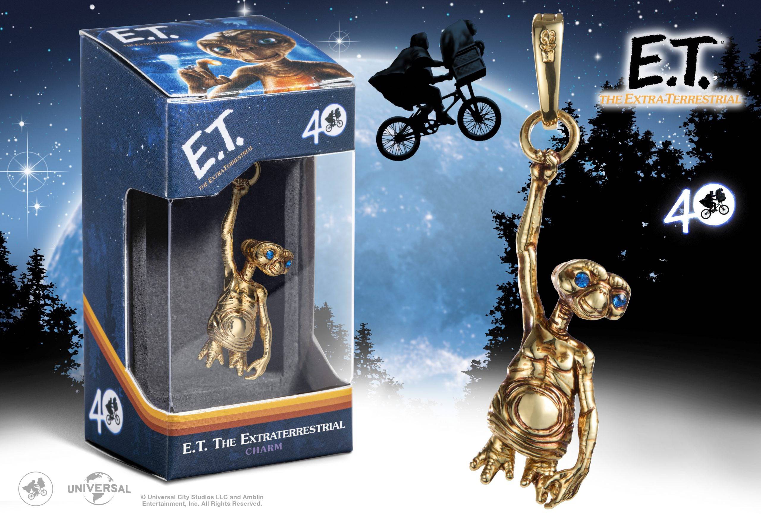 E.T. Charm – Gold - Olleke Wizarding Shop Amsterdam Brugge London