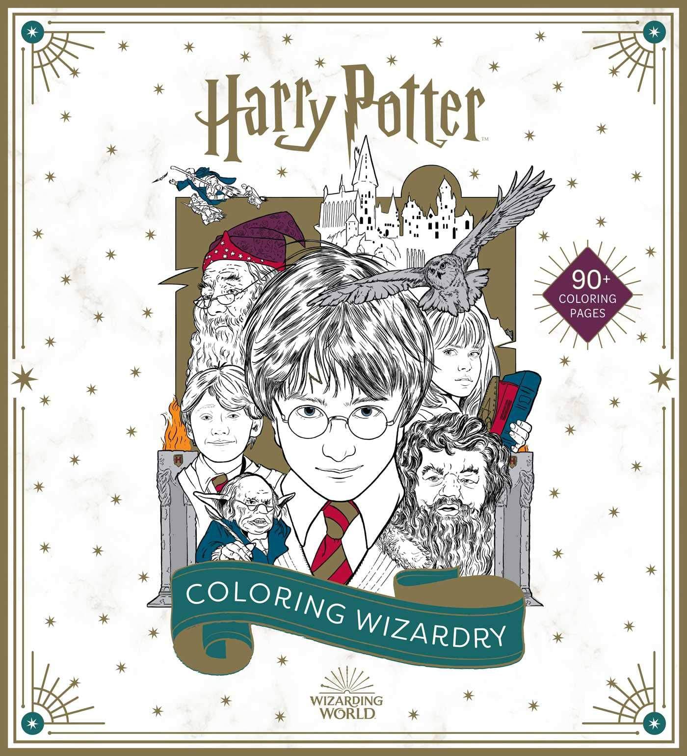 Harry Potter: Coloring Wizardry - Olleke Wizarding Shop Amsterdam Brugge London