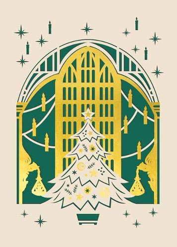 Harry Potter: The Great Hall Holiday Laser Die-Cut Card - Olleke Wizarding Shop Amsterdam Brugge London