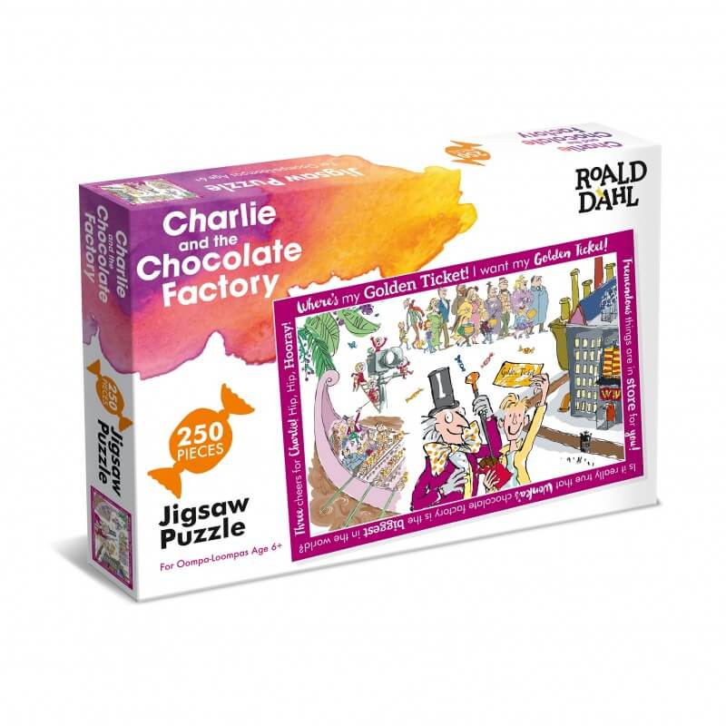 Roald Dahl - Charlie and the Chocolate Factory 250 piece Puzzle - Olleke Wizarding Shop Amsterdam Brugge London