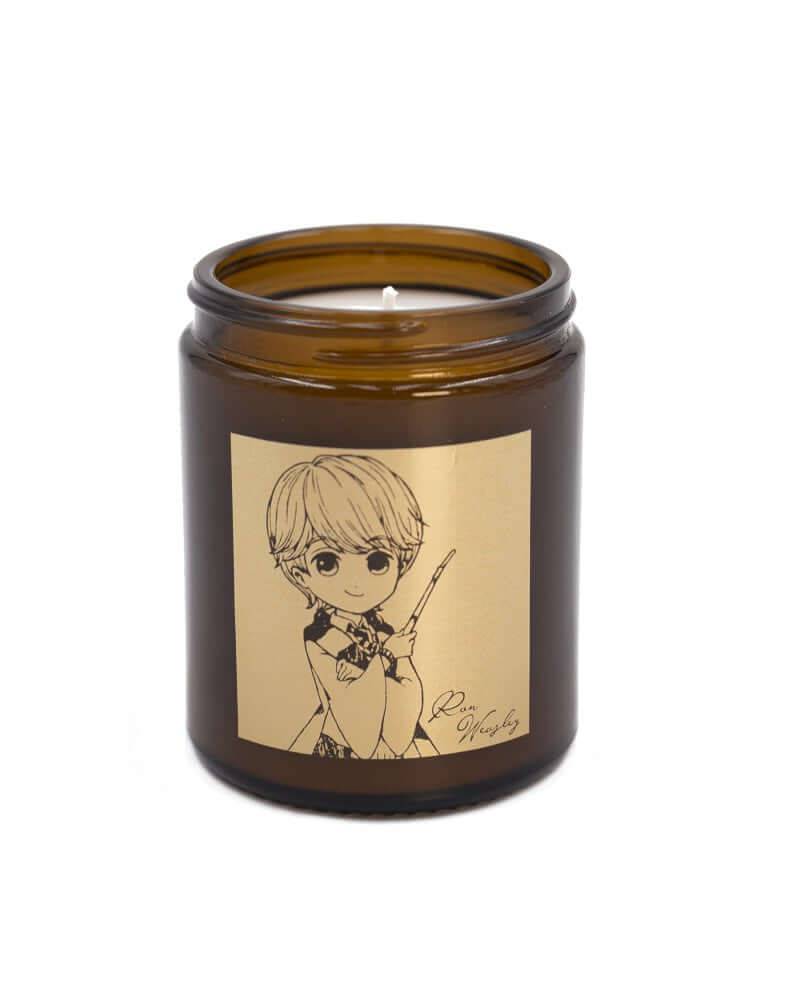 Ron Weasley natural perfumed candle - Olleke Wizarding Shop Amsterdam Brugge London