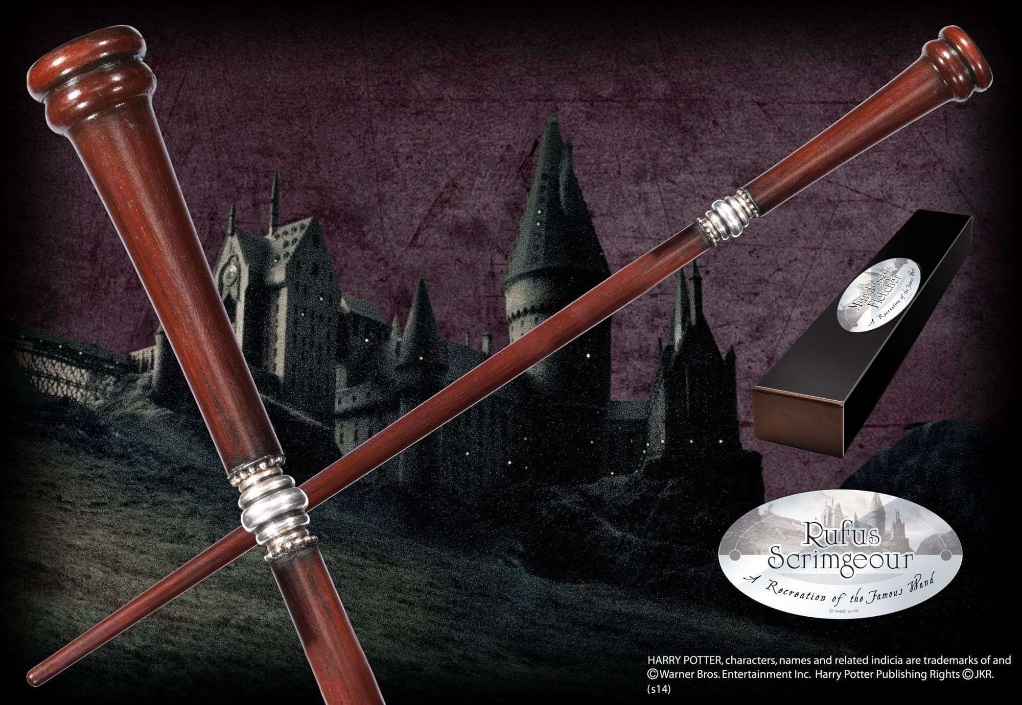 Rufus Scrimgeour Character Wand - Olleke Wizarding Shop Amsterdam Brugge London