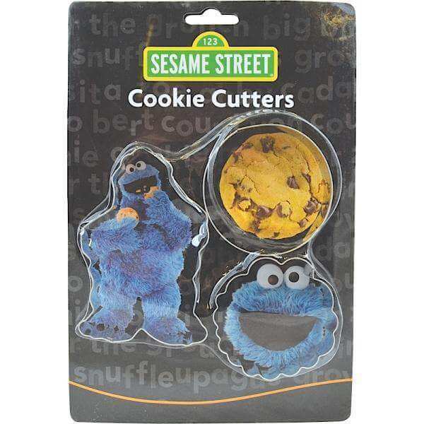 Sesame Street Cookie Cutters - Cookie Monster - Olleke Wizarding Shop Amsterdam Brugge London